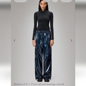 Rains Cargo Rain Pants Wide Size XS NWT $150 Retail